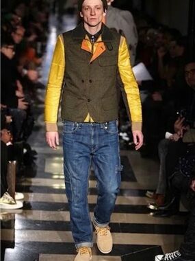 Junya Watanabe x Comme des Garçon MAN Dark Blue Denim Carpenter Jeans M AD2009